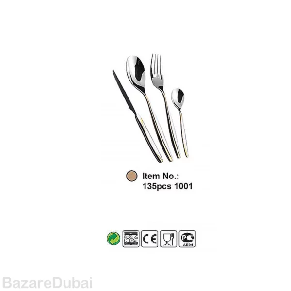 135-piece cutlery set, Dessini, model 10001