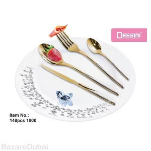 148-piece cutlery set for 30 people, Dessini model 1000